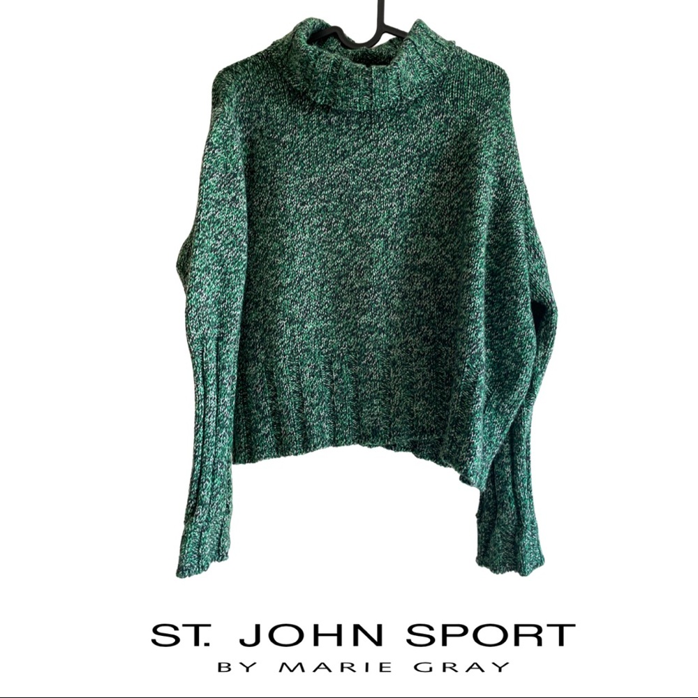 St. John Sport by Marie Gray turtleneck sweater